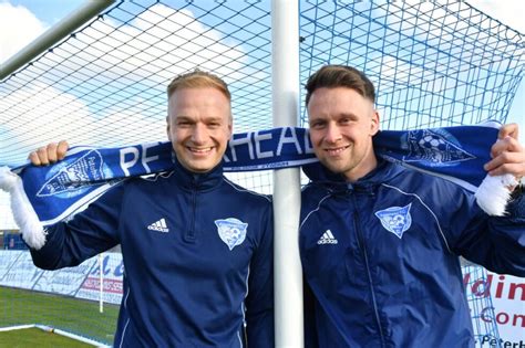 latest peterhead fc news.